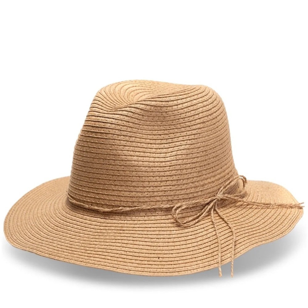 INC International Concepts Tan Wide-Brim Hat